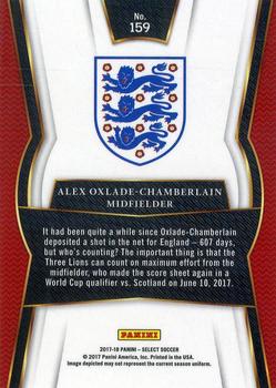 2017-18 Panini Select #159 Alex Oxlade-Chamberlain Back