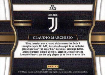 2017-18 Panini Select #280 Claudio Marchisio Back