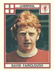 1977-78 Panini Football 78 (UK) #206 David Fairclough Front