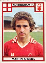 1977-78 Panini Football 78 (UK) #306 Martin O'Neill Front