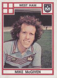 1977-78 Panini Football 78 (UK) #351 Mike McGiven Front