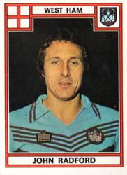 1977-78 Panini Football 78 (UK) #361 John Radford Front