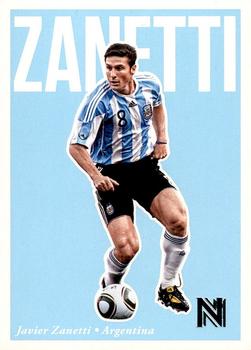 2017 Panini Nobility #36 Javier Zanetti Front
