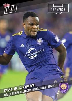 2017 Topps Now MLS #9 Cyle Larin Front