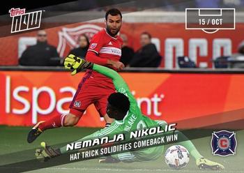 2017 Topps Now MLS #87 Nemanja Nikolic Front