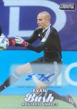 2017 Stadium Club MLS - Autographs #86 Evan Bush Front