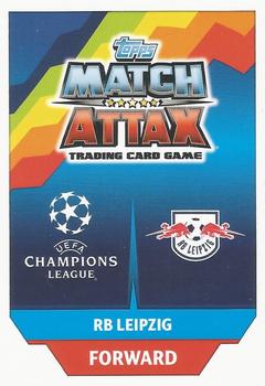 2017-18 Topps Match Attax UEFA Champions League #89 Timo Werner Back