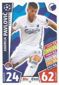 2017-18 Topps Match Attax UEFA Champions League #304 Andrija Pavlović Front
