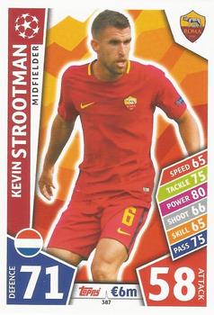2017-18 Topps Match Attax UEFA Champions League #387 Kevin Strootman Front
