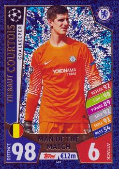 2017-18 Topps Match Attax UEFA Champions League #403 Thibaut Courtois Front