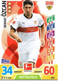 2017-18 Topps Match Attax Bundesliga #300 Berkay Özcan Front