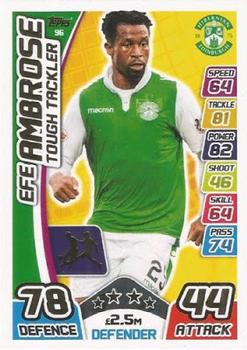 2017-18 Topps Match Attax SPFL #96 Efe Ambrose Front