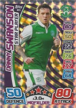 2017-18 Topps Match Attax SPFL #103 Danny Swanson Front