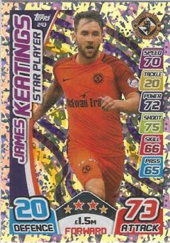 2017-18 Topps Match Attax SPFL #243 James Keatings Front