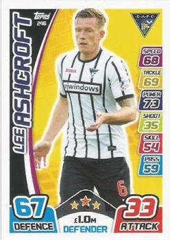 2017-18 Topps Match Attax SPFL #246 Lee Ashcroft Front