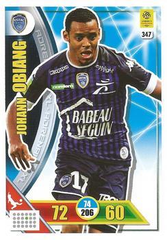 2017-18 Panini Adrenalyn XL Ligue 1 #347 Johann Obiang Front