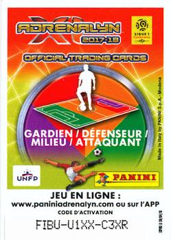 2017-18 Panini Adrenalyn XL Ligue 1 #470 Invincible Back