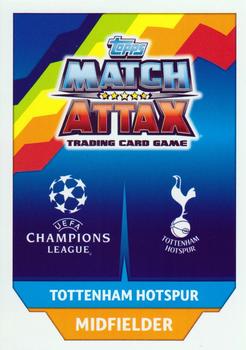 2017-18 Topps Match Attax UEFA Champions League - Nordic Exclusives #N3 Christian Eriksen Back
