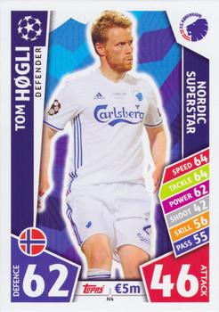 2017-18 Topps Match Attax UEFA Champions League - Nordic Exclusives #N4 Tom Hogli Front