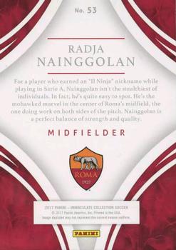2017-18 Panini Immaculate Collection - Platinum #53 Radja Nainggolan Back