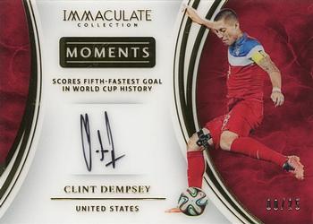2017-18 Panini Immaculate Collection - Immaculate Moments #IM-CD Clint Dempsey Front
