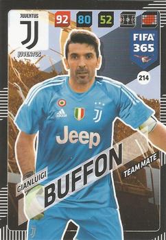 2017-18 Panini Adrenalyn XL FIFA 365 #214 Gianluigi Buffon Front