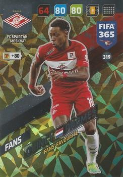 2017-18 Panini Adrenalyn XL FIFA 365 #319 Quincy Promes Front
