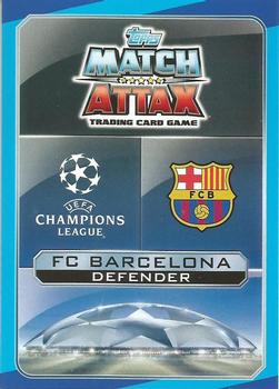 2016-17 Topps Match Attax UEFA Champions League - Exclusive Edition #S24 Samuel Umtiti Back