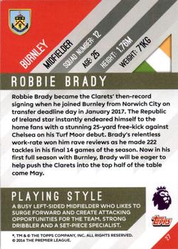 2017-18 Topps Premier Gold #27 Robbie Brady Back