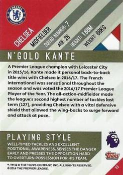 2017-18 Topps Premier Gold #33 N’Golo Kante Back