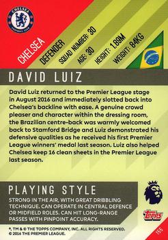 2017-18 Topps Premier Gold #155 David Luiz Back