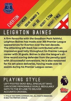 2017-18 Topps Premier Gold #157 Leighton Baines Back
