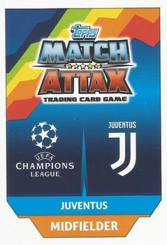 2017-18 Topps Match Attax UEFA Champions League - Pro11 #P21 Claudio Marchisio Back