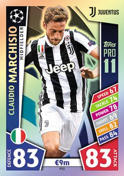 2017-18 Topps Match Attax UEFA Champions League - Pro11 #P21 Claudio Marchisio Front
