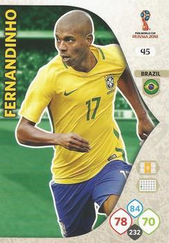2018 Panini Adrenalyn XL FIFA World Cup 2018 Russia  #45 Fernandinho Front
