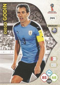 2018 Panini Adrenalyn XL FIFA World Cup 2018 Russia  #344 Diego Godin Front