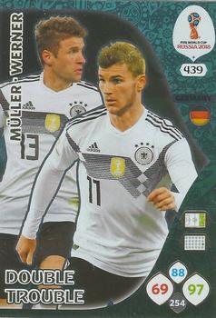 2018 Panini Adrenalyn XL FIFA World Cup 2018 Russia  #439 Müller / Werner Front
