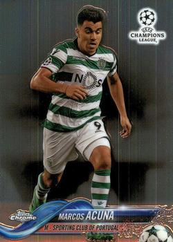 2017-18 Topps Chrome UEFA Champions League #37 Marcos Acuña Front