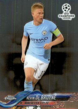 2017-18 Topps Chrome UEFA Champions League #69 Kevin De Bruyne Front