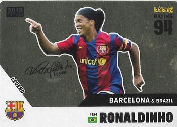 2018 Kickerz #154 Ronaldinho Front