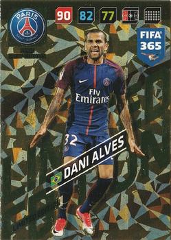 2017-18 Panini Adrenalyn XL FIFA 365 - Limited Edition #NNO Dani Alves Front