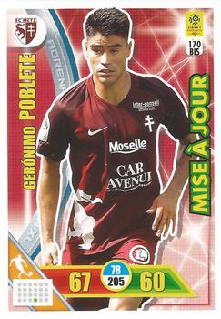 2017-18 Panini Adrenalyn XL Ligue 1 - Update #170BIS Gerónimo Poblete Front