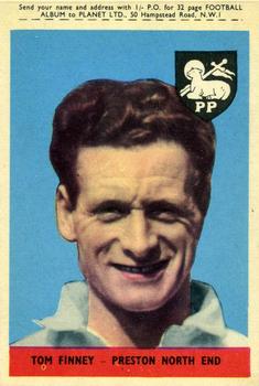 1958-59 A&BC Chewing Gum #29 Tom Finney Front