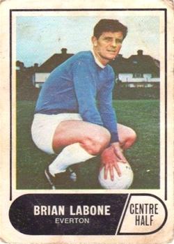 1969-70 A&BC Chewing Gum #107 Brian Labone Front
