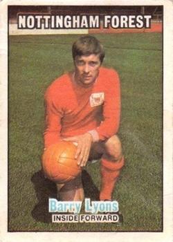 1970-71 A&BC Chewing Gum #47 Barry Lyons Front