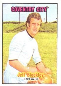 1970-71 A&BC Chewing Gum #57 Jeff Blockley Front