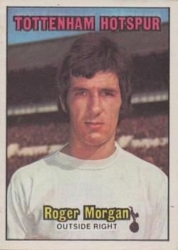 1970-71 A&BC Chewing Gum #71 Roger Morgan Front