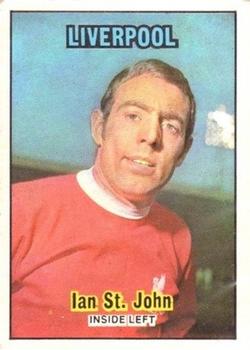 1970-71 A&BC Chewing Gum #74 Ian St. John Front