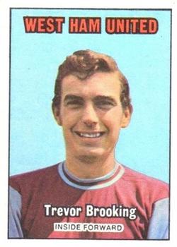 1970-71 A&BC Chewing Gum #181 Trevor Brooking Front