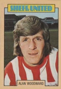 1973-74 A&BC Chewing Gum #22 Alan Woodward Front